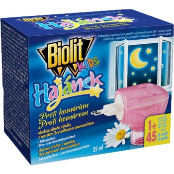 Biolit elektrický odpařovač KIDS 35ml, 45 nocí od 282 Kč - Heureka.cz