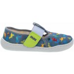 Fare MID-WIDE dětské papuče na suchý zip šedé 7001461 – Sleviste.cz