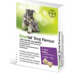 Drontal Dog Flavour 150/144/50mg pro psy 2 tablety – Zboží Dáma
