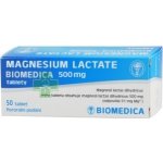 MAGNESIUM LACTATE BIOMEDICA POR 500MG TBL NOB 50 – Hledejceny.cz