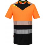 Portwest tričko DX434 reflexní krátký rukáv Oranžová/černá 4XL – Zboží Dáma