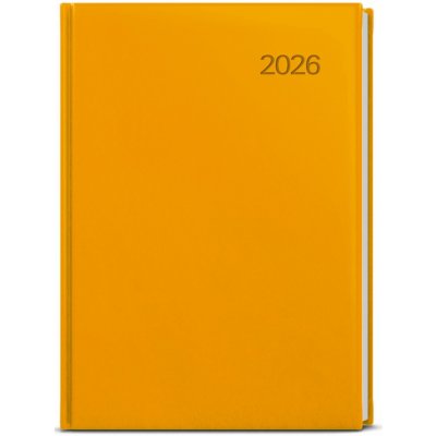 Vivella A5 Týdenní 2026 okrový – Zboží Mobilmania