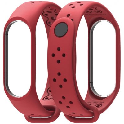 Xiaomi Mi Band 3/4 náhradní náramek Sportovní pastelový Červená MBSCZ-4SPTCV – Zbozi.Blesk.cz