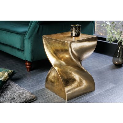 Bighome Twist 45 cm zlatý hliník – Hledejceny.cz