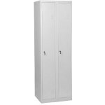 JP 500 skříň šatní 1850x500x500 mm šedá – Zbozi.Blesk.cz