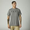 Pánské Tričko Fox Pinnacle Ss Premium Tee Heather Graphite