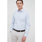 Calvin Klein pánská košile slim s klasickým límcem K10K108229.4890 modrá – Zboží Mobilmania