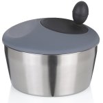 KELA Odstředivka na salát Romy nerez 18/10 stříbrná matná 12,0cm 24,5cm 4,0l KL-12149 – Zboží Dáma