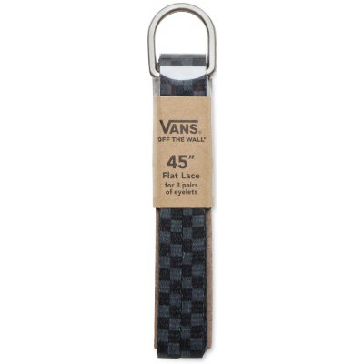 VANS-MN LACES 45 Black-Charcoal Černá 115 cm – Zboží Mobilmania