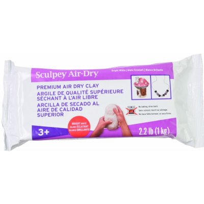 Sculpey samotvrdnoucí hmota bílá – Zboží Mobilmania