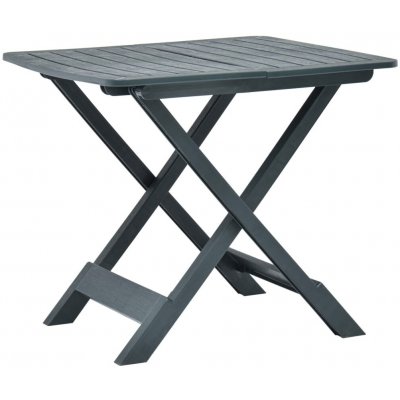 OMAXI 859743 Skládací zahradní stůl zelený 79 x 72 x 70 cm plast – Hledejceny.cz