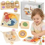VIGA Educational Toy Box Set – Hledejceny.cz