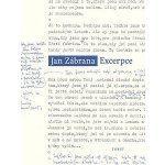 Excerpce - Jan Zábrana – Hledejceny.cz