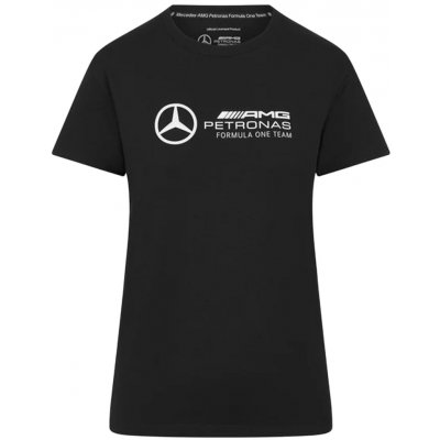 Dámské tričko Mercedes AMG Petronas F1 Team černé – Zboží Mobilmania