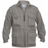 Army a lovecká bunda, kabát a blůza Bunda Rothco Safari s odepínacími rukávy khaki
