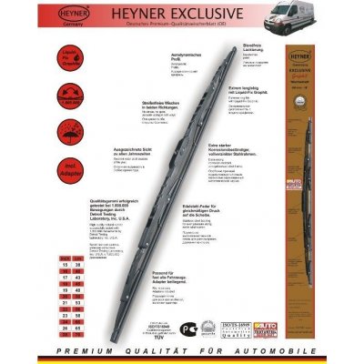 Heyner EXCLUSIVE 650 mm 166000 – Zboží Mobilmania