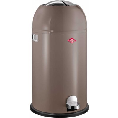 Kickmaster WESCO 33 l taupe odpadkový koš s pedálem z nerezové oceli – Zboží Mobilmania