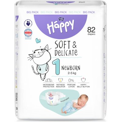 Bella Baby Happy New Born Big Pack 82 ks – Zboží Mobilmania