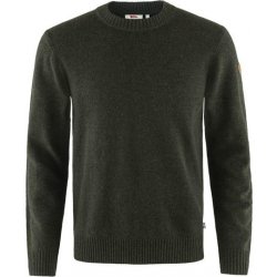 Fjallraven Övik Round-neck Sweater M dark olive