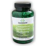 Swanson Cinnamon Gymnema Mulberry Complex komplex moruše skořice gymnema 120 kapslí – Hledejceny.cz