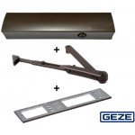 Geze TS 4000 s vypínatelnou aretací s montážní deskou tmavý bronz – Hledejceny.cz