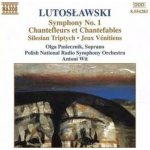 Witold Lutoslawski - Symphony No. 1, Chantefleurs Et Chantefables, Silesian Tryptych • Jeux Vénitiens (Orchestral Works Vol. 6) CD – Hledejceny.cz