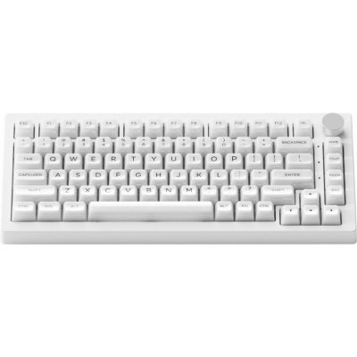 Akko 5075B Plus Clear White (AKKO V3 Pro Piano-SP switches) 6925758631044 – Zboží Živě