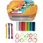 Teddies Modelína Nara 430g 8ks s vykrajovátky 10ks s válečkem – Zboží Dáma