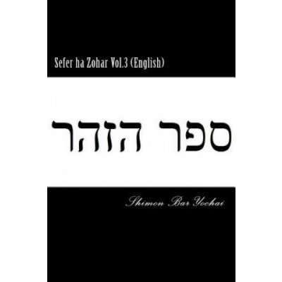 Sefer ha Zohar Vol.3 English