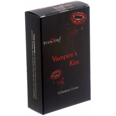 Stamford Vonné kužely Tekoucí dým Vampires Kiss 12 ks – Zboží Dáma