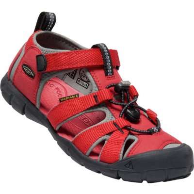Keen Seacamp II Cnx Youth Jr racing red/gargoyle – Sleviste.cz