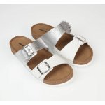 Batz Mallorca dámské zdravotní pantofle white silver – Zboží Mobilmania