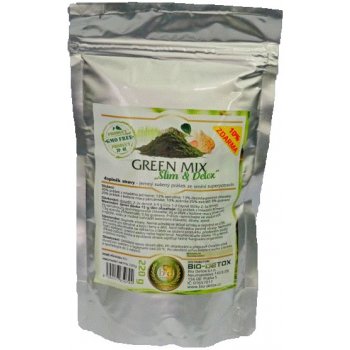 Bio Detox Green MIX prášek ze směsi Superpotravin VIP 220 g