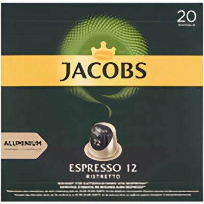 Jacobs Espresso Ristretto inenzita 12 20 ks – Zboží Mobilmania