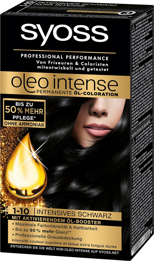 Syoss Oleo Intense Color 1-10 Intenzivně černý