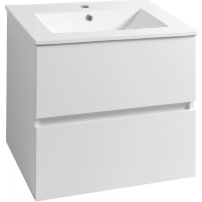 Aqualine PANEDA umyvadlová skříňka 59,5x55x45,2cm, bílá PN260 – Sleviste.cz