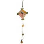 Závěs dřevo 230x250mm drak, přírodní, barevná – Hledejceny.cz