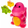 Hračka do vody Profibaby Baby dinosaurus stříkací pro miminko do vany do vody 3 druhy