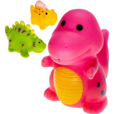 Profibaby Baby dinosaurus stříkací pro miminko do vany do vody 3 druhy