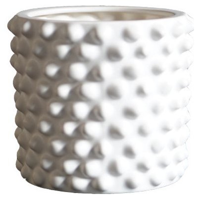 Květináč Cloudy White Small 18 cm DBKD – Zboží Dáma