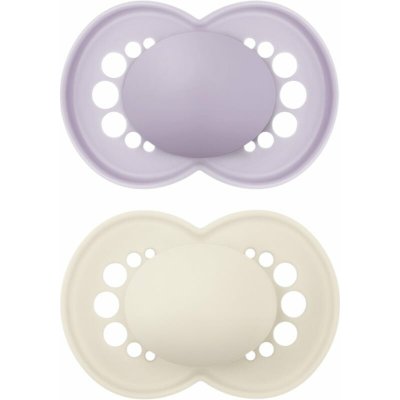 Mam dudlík Original Purple/ Beige 2 ks – Zboží Mobilmania