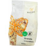 Granola bezlepková s mandlemi 200 g – Zboží Dáma