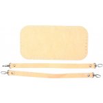 Pro Háčkování Sada na kabelku - dno 15x30 cm, ucha 37 cm, meruňková – Zboží Dáma Pro Háčkování Sada na kabelku - dno 15x30 cm, ucha 37 cm, meruňková – Zboží Dáma