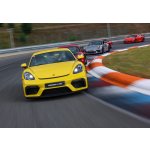 Jízda v Porsche GT4 Cayman na velkém závodním okruhu Autodromu Most – Hledejceny.cz