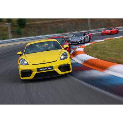 Jízda v Porsche GT4 Cayman na velkém závodním okruhu Autodromu Most – Hledejceny.cz