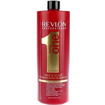 Revlon Uniq One All in One Hair Conditioning Shampoo Coconut posilující kokosový 1000 ml