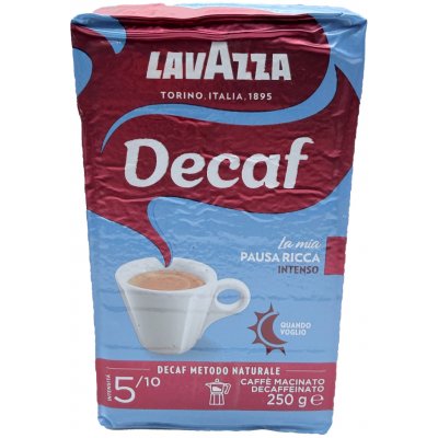 Lavazza Dek INTENSO bezkofeínová mletá 250 g – Hledejceny.cz