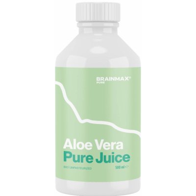 BrainMax Pure Aloe Vera Juice BIO 500 ml – Hledejceny.cz