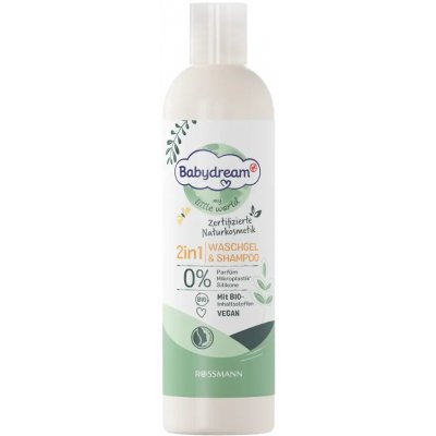 Babydream Dětský sprchový gel a šampon My little world 250 ml – Sleviste.cz