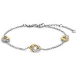 Ti Sento náramek Spojené kruhy se zlacením a zirkony 2925ZY – Hledejceny.cz